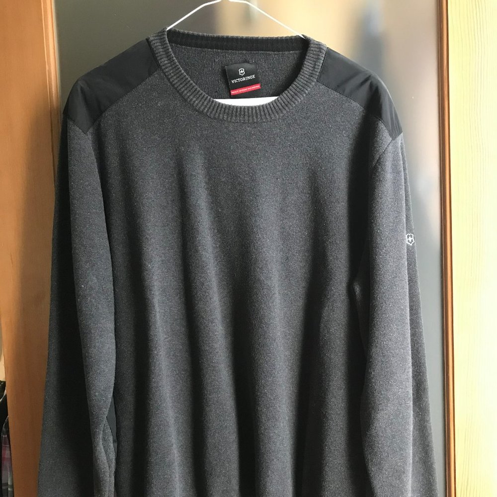 Victorinox Charcoal Grey Sweater
